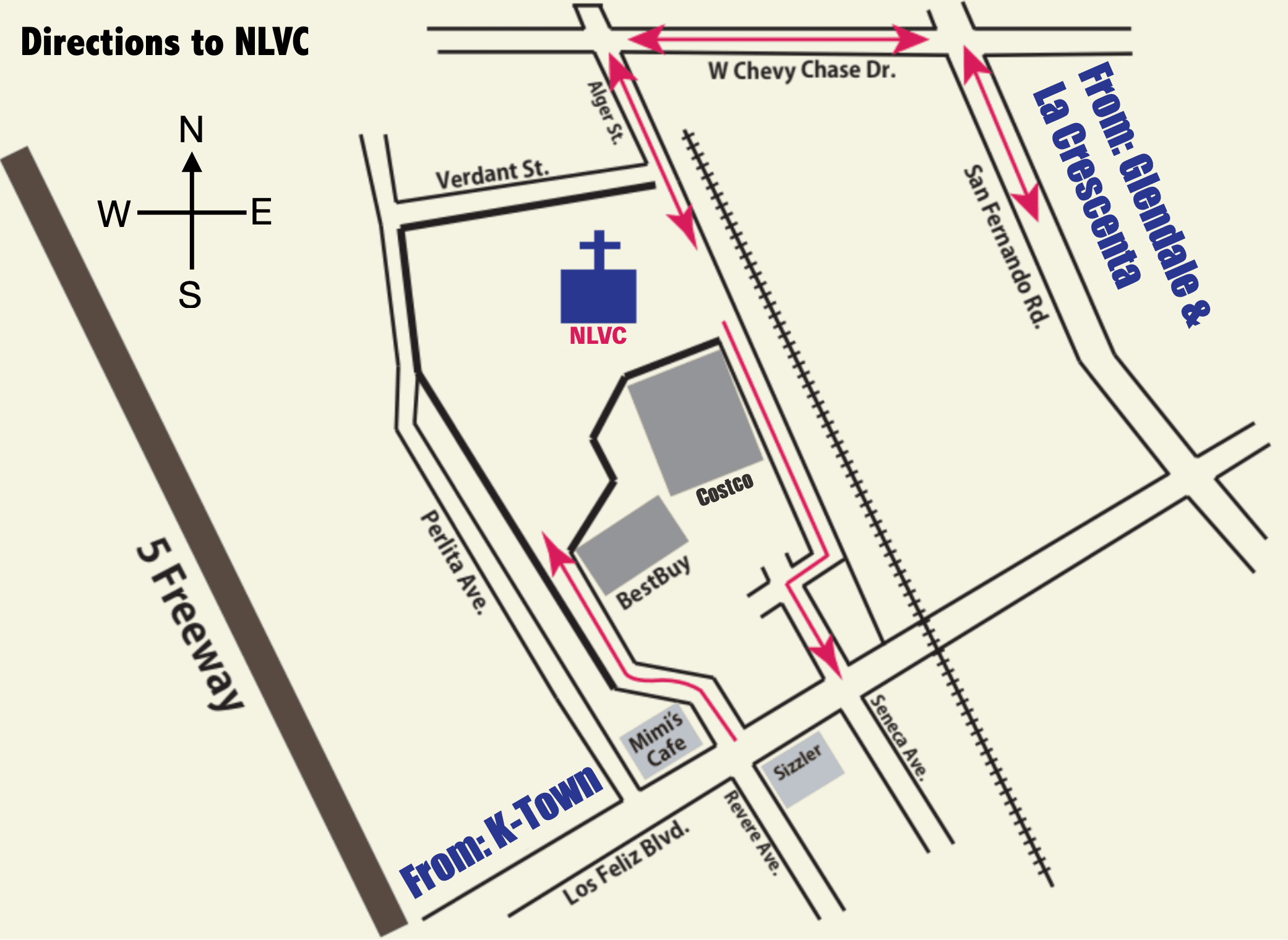 directions to new life vision church